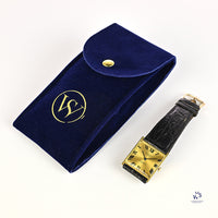 Universal Geneve Dual Signed Cartier Dial - 18k Gold Square Cased Dress Watch - c.1960s - Vintage Watch Specialist
