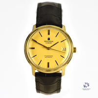 Universal Geneve - Polerouter Automatic - 10k Gold Filled Dress Watch with Date - c.1962 - Vintage Watch Specialist