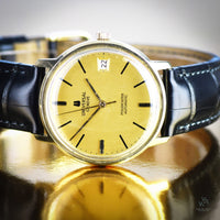 Universal Geneve - Polerouter Automatic - 10k Gold Filled Dress Watch with Date - c.1962 - Vintage Watch Specialist