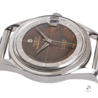 Universal Geneve Polerouter Calendar Crosshair - Tropical Dial - c.1960 - Vintage Watch Specialist