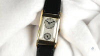 Unnamed Dial 9k Gold Tank Cased Watch Vintage Watch Specialist