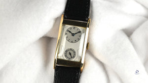 Unnamed Dial 9k Gold Tank Cased Watch Vintage Watch Specialist