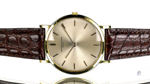 Vacheron Constantin 18k Gold Model Reference 6506 Ultra Thin c.1960s Vintage Watch Specialist