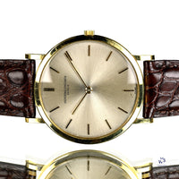 Vacheron Constantin 18k Gold Model Reference 6506 Ultra Thin c.1960s Vintage Watch Specialist