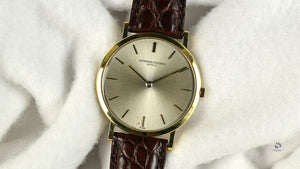 Vacheron Constantin 18k Gold Model Reference 6506 Ultra Thin c.1960s Vintage Watch Specialist