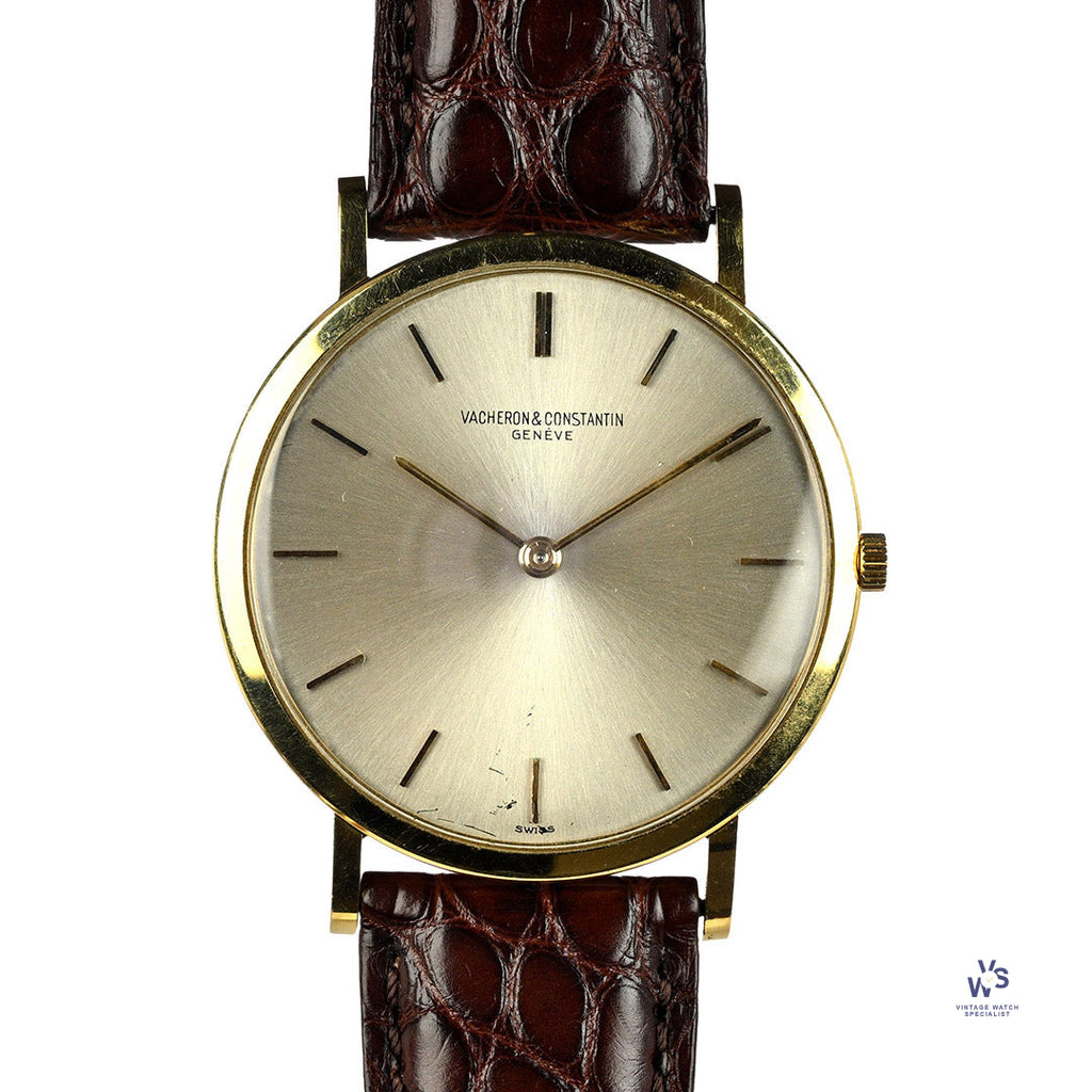 Vacheron Constantin 18k Gold Model Reference 6506 Ultra Thin c.1960s Vintage Watch Specialist