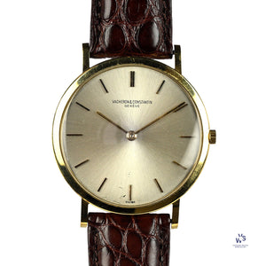 Vacheron Constantin 18k Gold Model Reference 6506 Ultra Thin c.1960s Vintage Watch Specialist