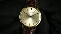 Vacheron Constantin 18k Gold Model Reference 6506 Ultra Thin c.1960s Vintage Watch Specialist