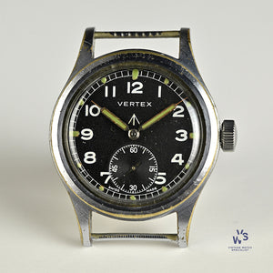Vertex Dirty Dozen - WW2 Military Issued - Original Condition - c.1944 - Vintage Watch Specialist