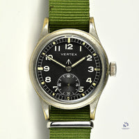 Vertex Dirty Dozen WW2 Military Issued Soldiers Watch c.1944 Vintage Watch Specialist