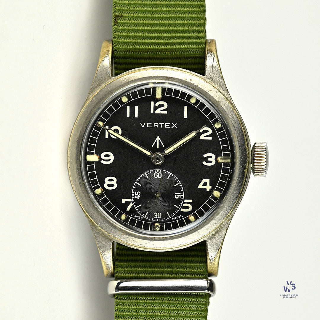 Vertex Dirty Dozen - WW2 Military Issued Soldiers Watch - c.1944 ...