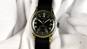 Vertex Dirty Dozen WW2 Military Issued Soldiers Watch - Matching Case and Lug Numbers - c.1944 - Vintage Watch Specialist