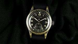 Vertex Dirty Dozen WW2 Military Issued Soldiers Watch - Matching Case and Lug Numbers - c.1944 - Vintage Watch Specialist