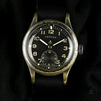 Vertex Dirty Dozen WW2 Military Issued Soldiers Watch - Matching Case and Lug Numbers - c.1944 - Vintage Watch Specialist