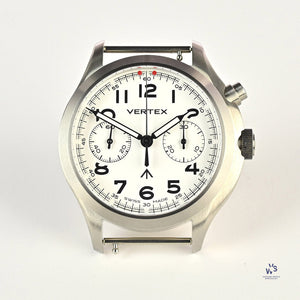 Vertex - MP45 Arctic - Unworn 2022 - Case back Ref: 00059 - Jamaican Bobsled Team Issued 2022 Winter Olympics - Vintage Watch Specialist