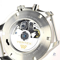 Vertex - MP45 Arctic - Unworn 2022 - Case back Ref: 00059 - Jamaican Bobsled Team Issued 2022 Winter Olympics - Vintage Watch Specialist
