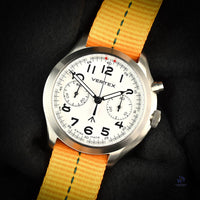 Vertex - MP45 Arctic - Unworn 2022 - Case back Ref: 00059 - Jamaican Bobsled Team Issued 2022 Winter Olympics - Vintage Watch Specialist