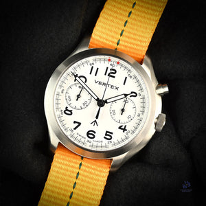 Vertex - MP45 Arctic - Unworn 2022 - Case back Ref: 00059 - Jamaican Bobsled Team Issued 2022 Winter Olympics - Vintage Watch Specialist