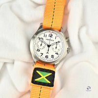 Vertex - MP45 Arctic - Unworn 2022 - Case back Ref: 00059 - Jamaican Bobsled Team Issued 2022 Winter Olympics - Vintage Watch Specialist