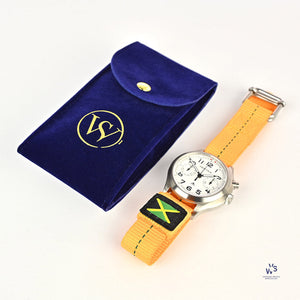 Vertex - MP45 Arctic - Unworn 2022 - Case back Ref: 00059 - Jamaican Bobsled Team Issued 2022 Winter Olympics - Vintage Watch Specialist