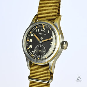 Vertex WW2 Military Issued Dirty Dozen Watch - c.1944 - Vintage Watch Specialist