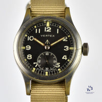 Vertex WWW - A Dirty Dozen Military Issued Wrist Watch - c.1945 - Calibre 59 Movement - Vintage Watch Specialist