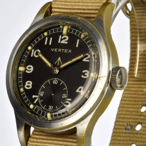 Vertex WWW - A Dirty Dozen Military Issued Wrist Watch - c.1945 - Calibre 59 Movement - Vintage Watch Specialist