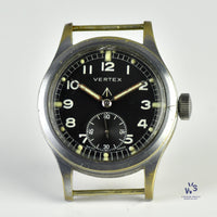 Vertex WWW - A Dirty Dozen Military Issued Wrist Watch - c.1945 - Calibre 59 Movement - Vintage Watch Specialist