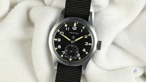 Vertex WWW Dirty Dozen Original Condition Matching Case and Lug Numbers c.1944 Vintage Watch Specialist