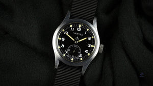 Vertex WWW Dirty Dozen Original Condition Matching Case and Lug Numbers c.1944 Vintage Watch Specialist