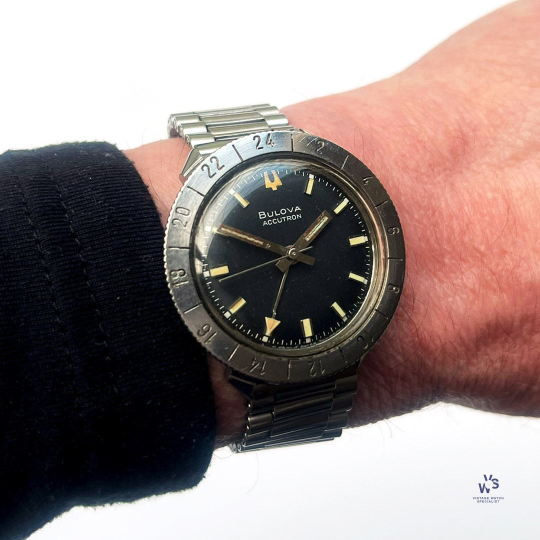 Bulova Accutron Astronaut GMT With Pre Astronaut Dial