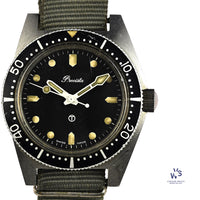 Very Rare Precista 0552 Snakehead Hands Dive Watch - Vintage Watch Specialist