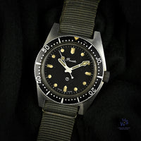 Very Rare Precista 0552 Snakehead Hands Dive Watch - Vintage Watch Specialist
