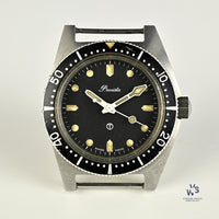 Very Rare Precista 0552 Snakehead Hands Dive Watch - Vintage Watch Specialist