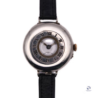 Vintage - Military Trench Style - Half Hunter - Wristwatch - Marked A.G.R. - Vintage Watch Specialist