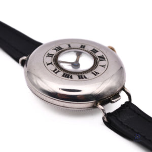 Vintage - Military Trench Style - Half Hunter - Wristwatch - Marked A.G.R. - Vintage Watch Specialist