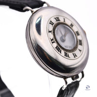 Vintage - Military Trench Style - Half Hunter - Wristwatch - Marked A.G.R. - Vintage Watch Specialist