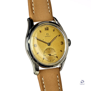 Vintage Omega Dress Watch - Tropical Dial - Model Ref: 2639-4 - c.1950 - Vintage Watch Specialist
