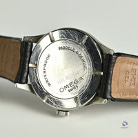 Vintage Omega Watch Stainless Steel Case Nice Patina and Original Lume C.1940 Vintage Watch Specialist