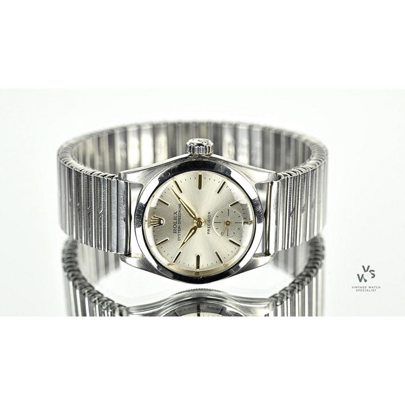 Vintage Rolex Speedking Precision - Manual Wind Patented Super Balance - c.1946 - Vintage Watch Specialist