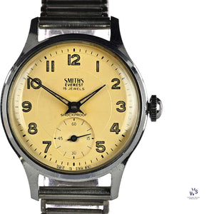 Vintage Smiths Everest Watch - Tropical Dial - c.1950s - Vintage Watch Specialist