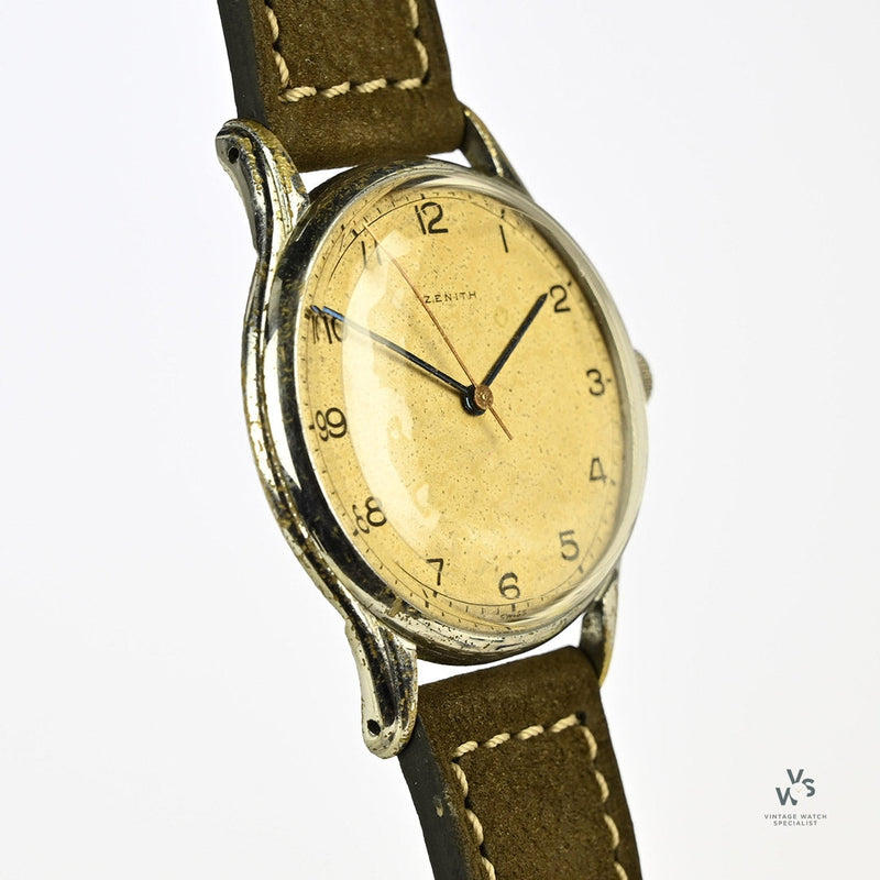 Vintage Zenith Dress Watch - Tropicalised Dial - c.1955 - Vintage Watch Specialist