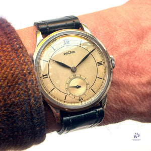 Vulcain Sector Dial - Jumbo Case - Vintage Watch Specialist
