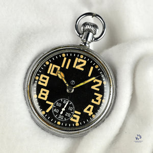 Waltham British Military issued Pocket Watch Vintage Watch Specialist