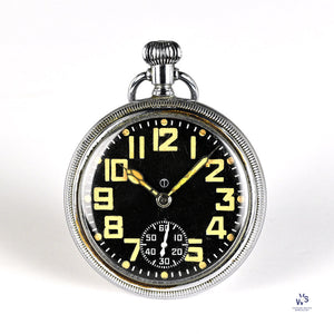 Waltham British Military issued Pocket Watch Vintage Watch Specialist