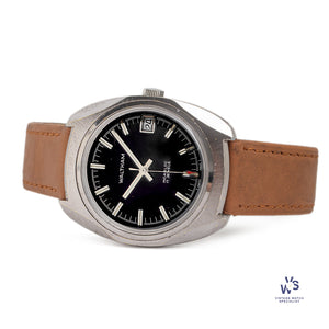 Waltham Calendar Manual -Stainless Steel Case - c.1970 - Vintage Watch Specialist
