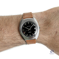 Waltham Calendar Manual -Stainless Steel Case - c.1970 - Vintage Watch Specialist