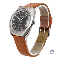Waltham Calendar Manual -Stainless Steel Case - c.1970 - Vintage Watch Specialist