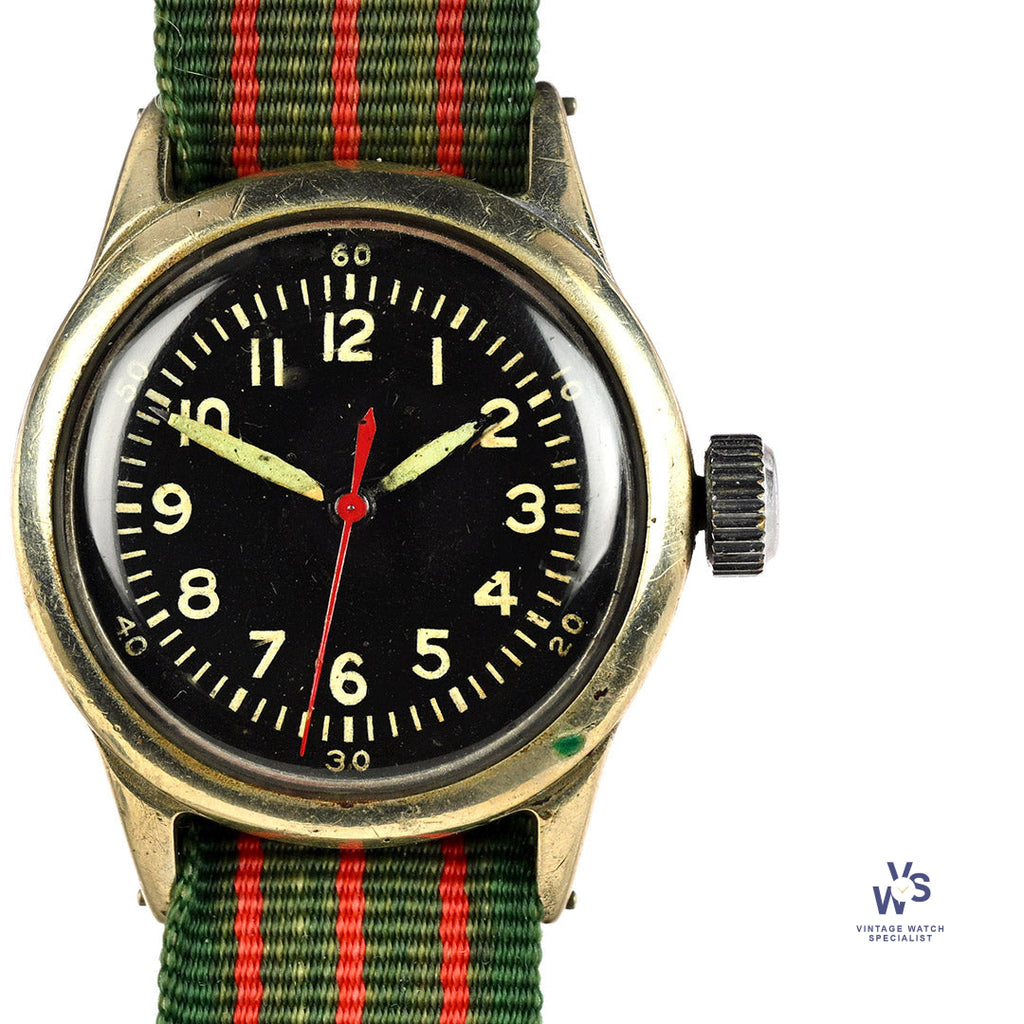 Waltham Premier WWII period mid-size wristwatch - Vintage Watch Specialist