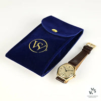 Waltham USA 9k Gold - Sector Dial - Dennison Case - c.1938 Watches